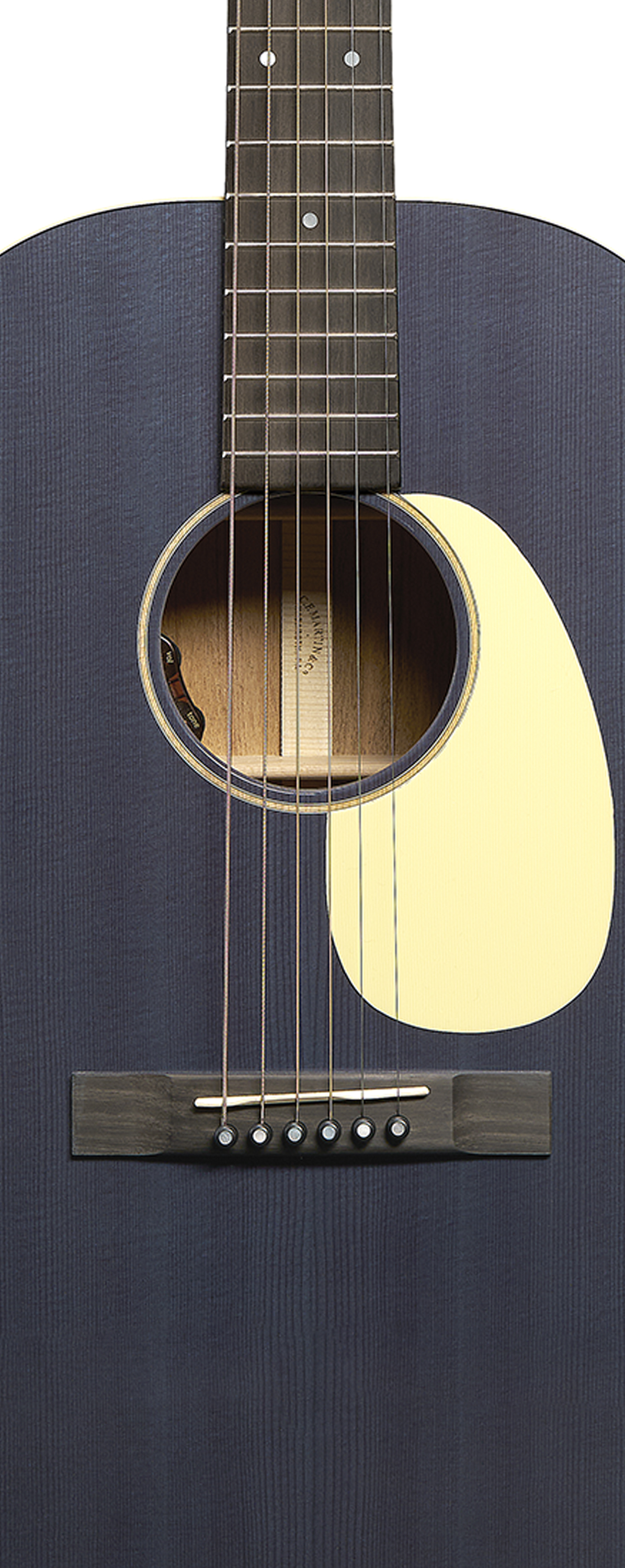 Body of Martin 00L-16E Blue Denim Guitar image number 3